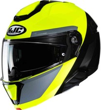CASCO MOTO MODULARE HJC I91 BINA LUCIDO MC3H ALTA VISIBILITA' TAGLIA XL