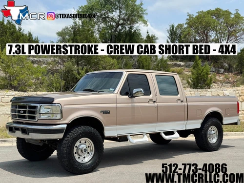 1997 Ford F-250 4x4 - OBS - Crew Cab Short Bed - 7.3L Powerstroke