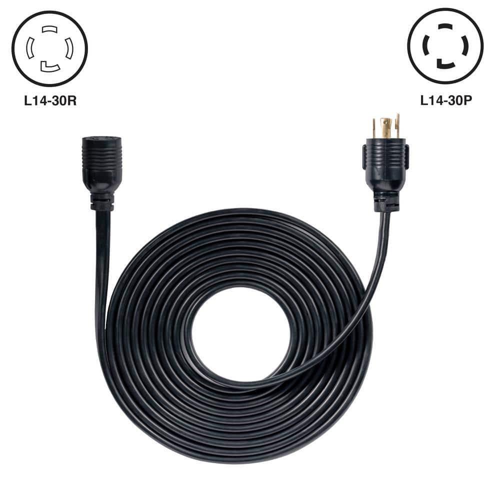 Westinghouse Generator Cord 25 ft. 30 Amp 120-Volt/240-Volt L14-30P to L14-30R