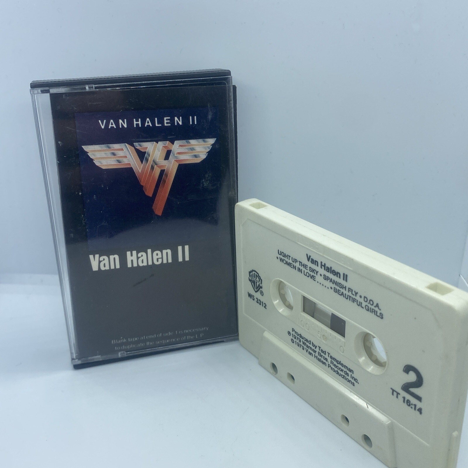 Van Halen - 2 - Cassette tape -US RELEASE RARE IMPORT