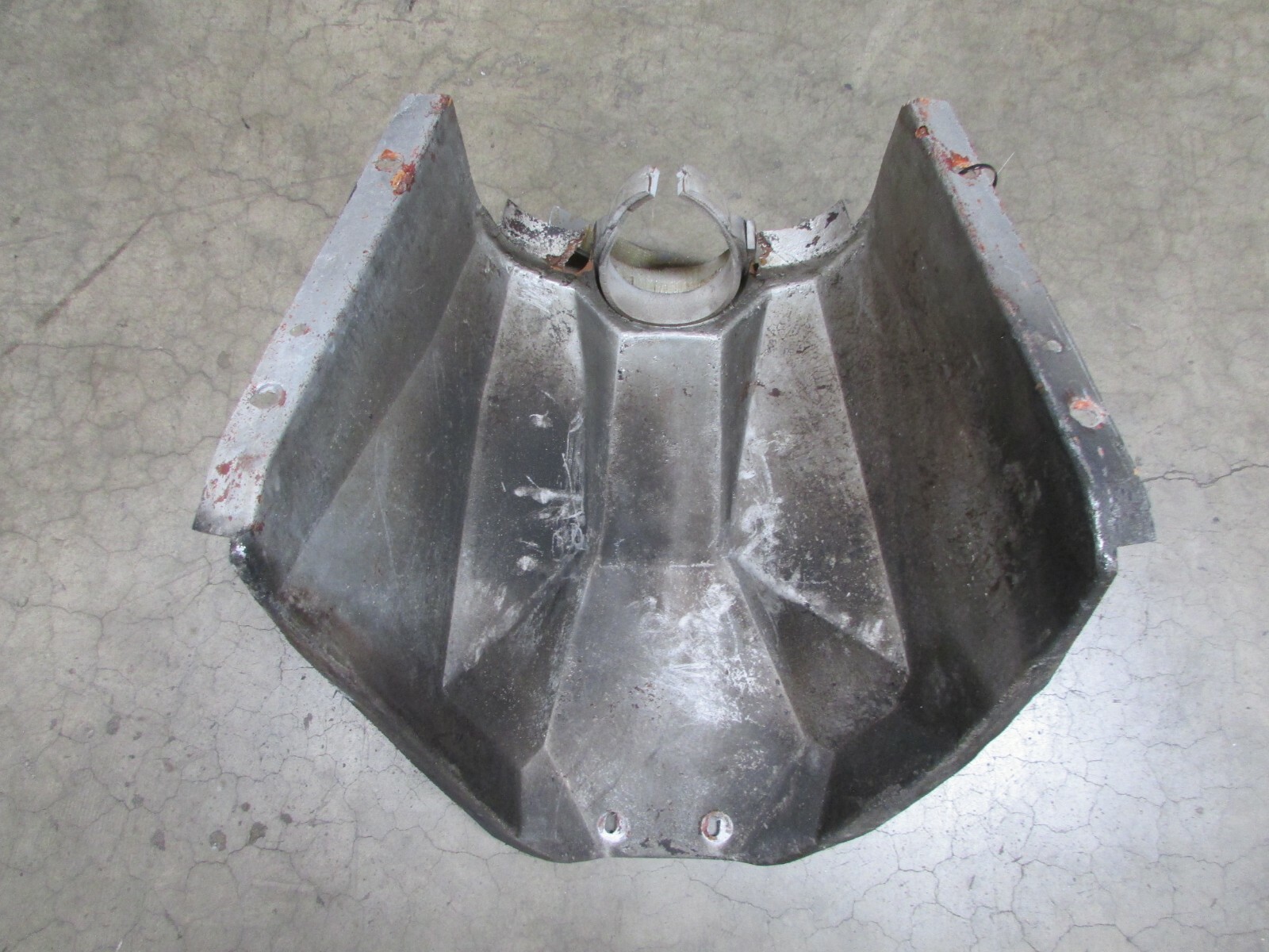 Ferrari 456, Front Upper Torque Tube Heat Shield, Used, P/N 65648900