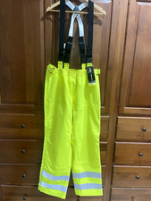  NWT Carhartt B156 - High Visibility Class E Waterproof Waist Overall Large BLM