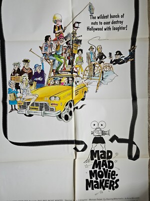 Mad Mad Movie Makers One Sheet Movie Poster 1974 | eBay