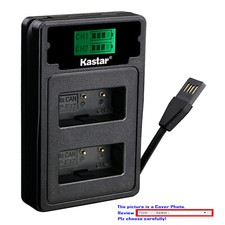 Kastar Battery LZD2 USB Charger for Canon LP-E17 LC-E17  Canon EOS 8000D Camera