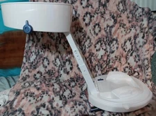 Conair 1875 Watt Pro Style Bonnet Tabletop Hair Dryer White Hooded Compact 