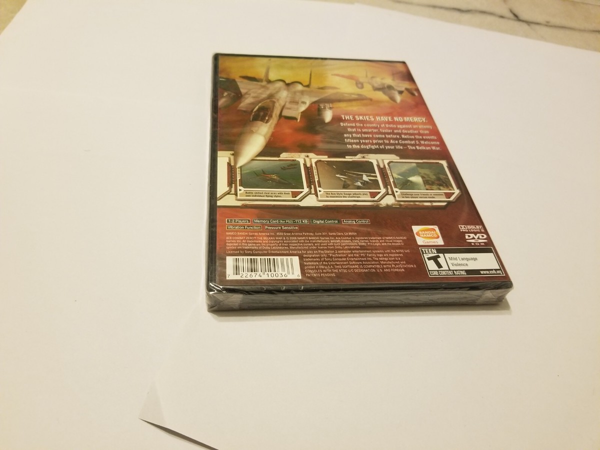 エースコンバットゼロ　ベリカンウォー　新品未開封　ps2 ゲオ公式通販サイト/ゲオオンラインストア【中古