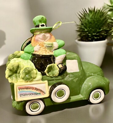 Blue Sky St Pat Leprechaun Finnegan's Rainbow Shamrock Farm NIB Auth Retailer