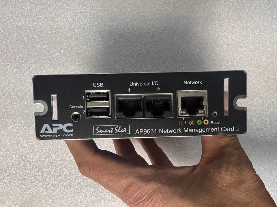 APC AP9631 USV Umweltüberwachung Netzwerk Managementkarte