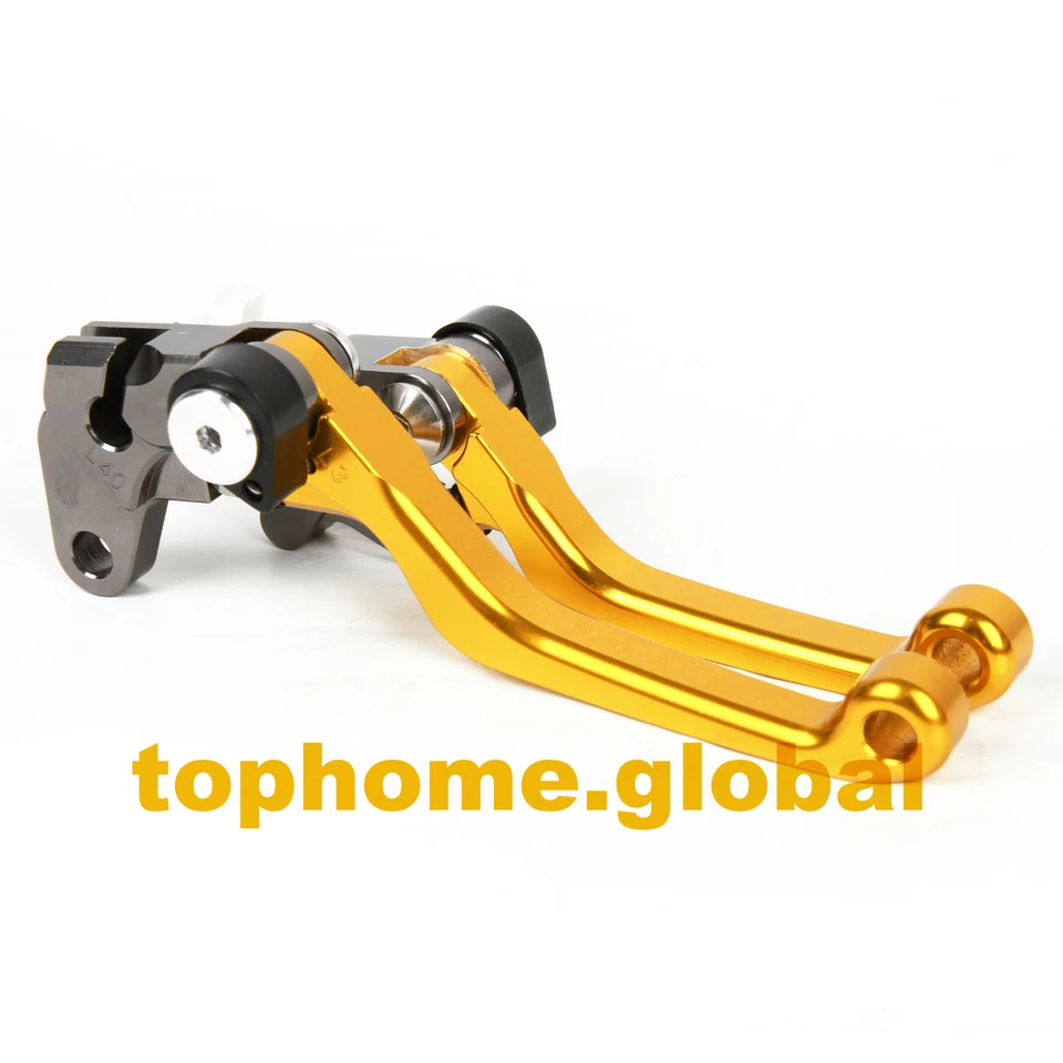 For Suzuki DRZ400S /SM 2000-2021 Clutch Brake Pivot Levers CNC Gold US 2015 2016 - Image 3 of 4