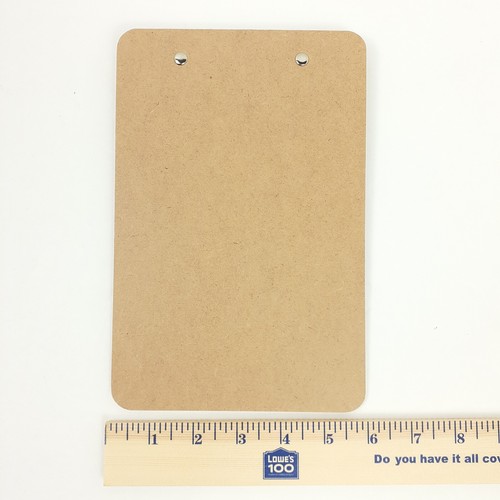 Lot of 6 Mini Memo Clipboards Trade Quest 6" x 9" Low Profile Clip Hardboard - Picture 7 of 7