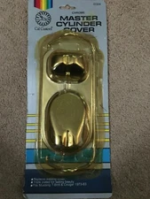 Vintage Cal Custom #6084 Chrome Dual Master Cylinder Cover 73-84 Mustang T Bird