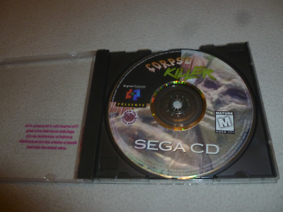 SEGA CD CDX JVC XEYE CORPSE KILLER VIDEO GAME  DISC ONLY DIGITAL PICTURES