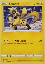 102/264 ZERAORA | RARE | FUSION STRIKE POKEMON CARD