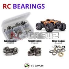 Rcscrewz Metal Shielded Bearing Tra138b For Traxxas Mini Maxx 107154-1 Kit
