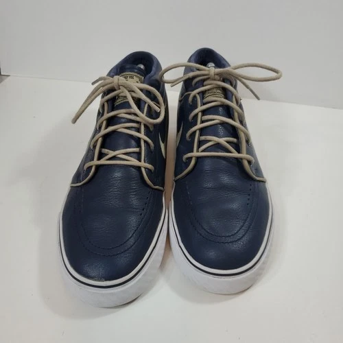 Nike ZOOM STEFAN JANOSKI MID PR Marine Khaki Gum Skate Men's Size 9.5
