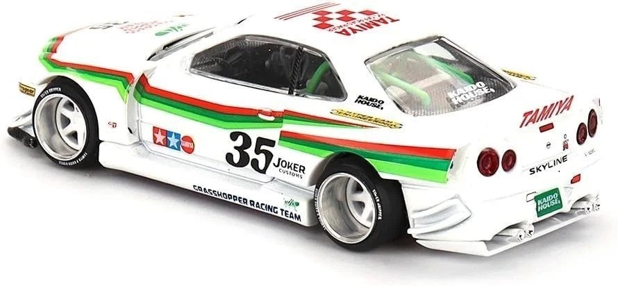 Kaido House x Mini GT 1:64 Nissan Skyline GTR R34 GRASSHOPPER