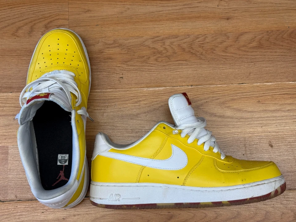 Nike Air Force 1 Low WBF World Basketball Festival Pack China Men's Size-12 - Image 2 of 4