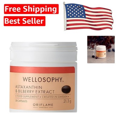 Enhanced Skin Vitality with Astaxanthin & Bilberry Extract - 30 Softgel Capsules