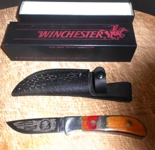 Winchester Sheath Knife W 15 1670 Blue Grass Cutlery Hunting Heritage Collection