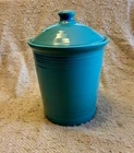Fiesta Turquoise 3qt Large Canister Crock with Lid
