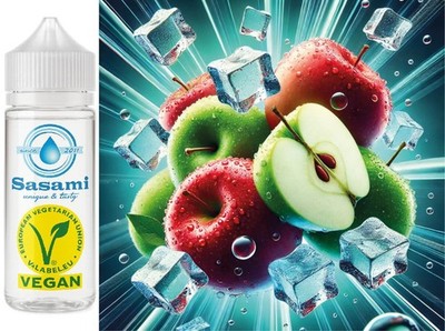 Apple Ice - Apfel Ice Aroma Konzentrat - Vegan - Sasami - 100ml