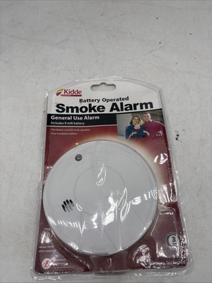 KIDDE Battery Operated Smoke Alarm Model# i9030 New open / without the battery