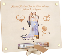 Hochzeit Geldgeschenk, Holz Verpackung FüR Geldgeschenk Hochzeit Mit ReagenzgläS