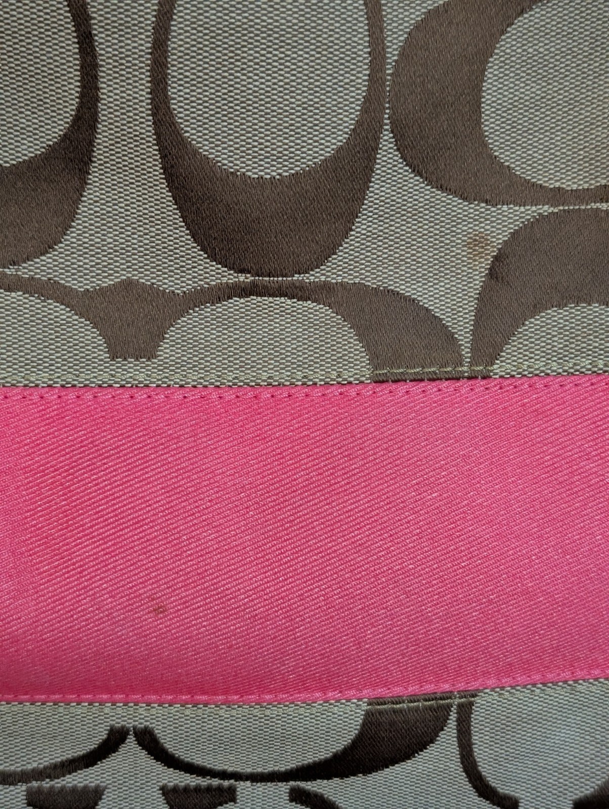 Coach Signature Jacquard Hobo Shoulder Bag Light Blue F13581 thumbnail 3