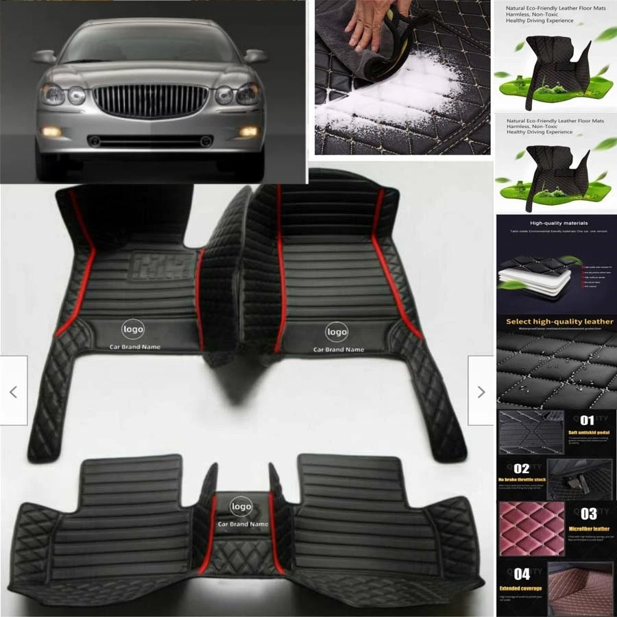 For Buick Park Avenue Car Floor Mats Floor Liners Car Carpet Guard Customizable - Image 4 of 4