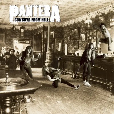 2xLP Pantera Cowboys From Hell LTD Ed 1st 2010 US Reissue Near Mint ATCO