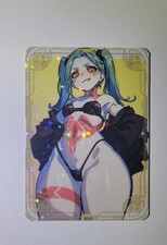 Rebecca Cyberpunk Waifu Cartoon Beauty Goddess Story Card Anime Hunny Bunny