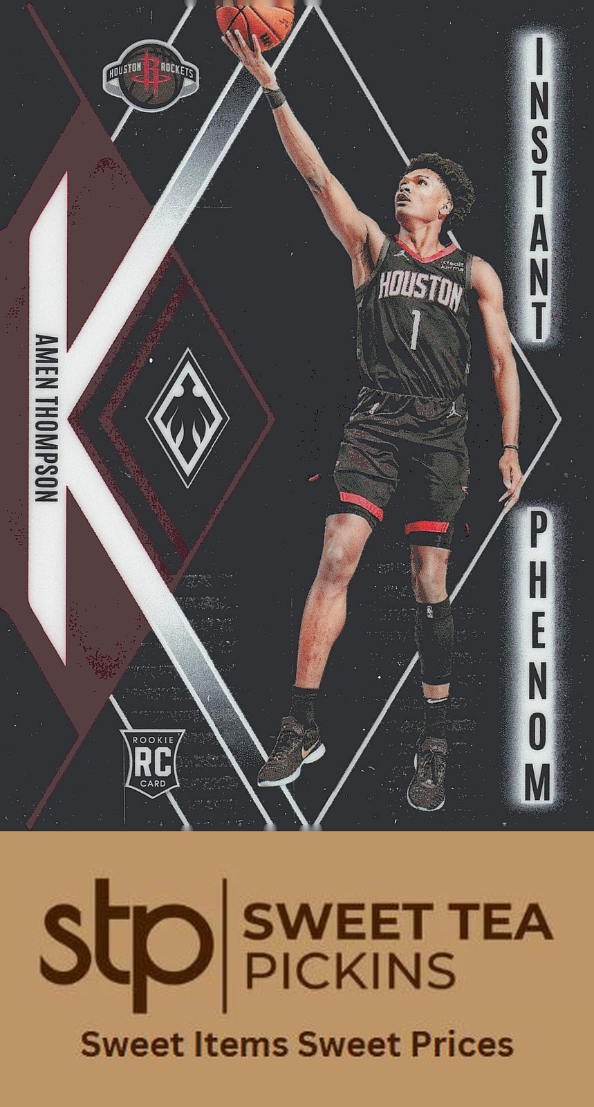 2023-24 Panini Phoenix #22 Amen Thompson Instant Phenom