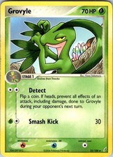 Grovyle 32/100 Uncommon Crystal Guardians Pokemon Damaged on eBay