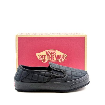 *NEW* Unisex VANS Slip-Er 2 Checkerboard Shoe BLACK / BLACK (VN0A4UWOBLK)  