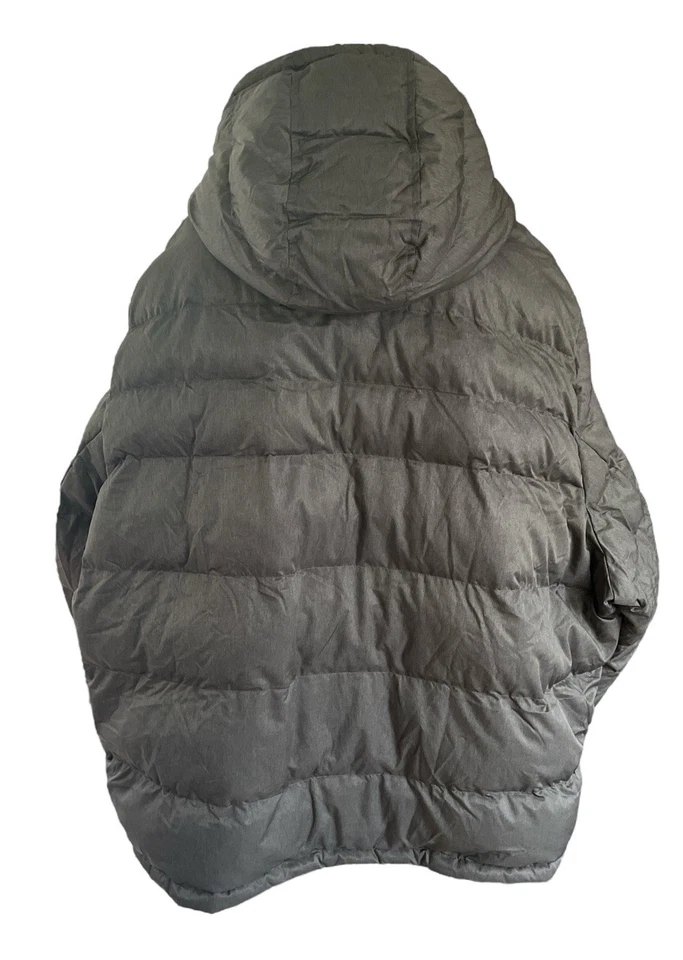 New! Tommy Hilfiger Men’s 5X Winter Hooded Jacket Gray Wind/ Water Resistant - Image 3 of 4