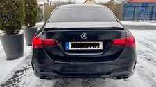 Mercedes Heckspoiler A-Klasse Limousine V177 schwarz gl&auml;nzend