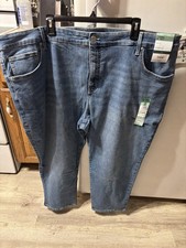 Terra  Sky Women's Plus Size Straight High Rise Jeans, Sizes 26w