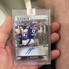 2024 Panini Contenders Optic J.J. McCarthy Rookie Ticket Autograph #101 Vikings