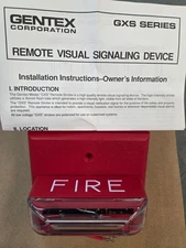 Gentex GXS 4HCR Remote Visual Signaling Device Ceiling MT.