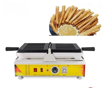 13 löcher Kommerziellen Waffel Maschine Chips Frites Form Waffel Maker Non Stick