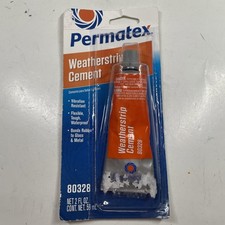 Permatex 80328 Weather Strip Cement Adhesive 2 Fluid OZ 765-1239 DCD-19