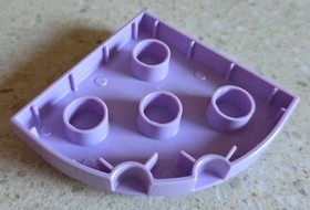 LEGO DUPLO - LILAC BASE - CINDERELLA CASTLE - 6154 - VINTAGE - USED
