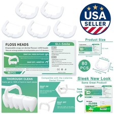 Durable PFAS Free Ultraclean Flosser Refill Heads for Optimal Dental Hygiene