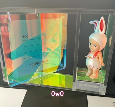 Sonny Angel SAPPINESS Love Yourself Iridescent Rabbit Figure Pearl