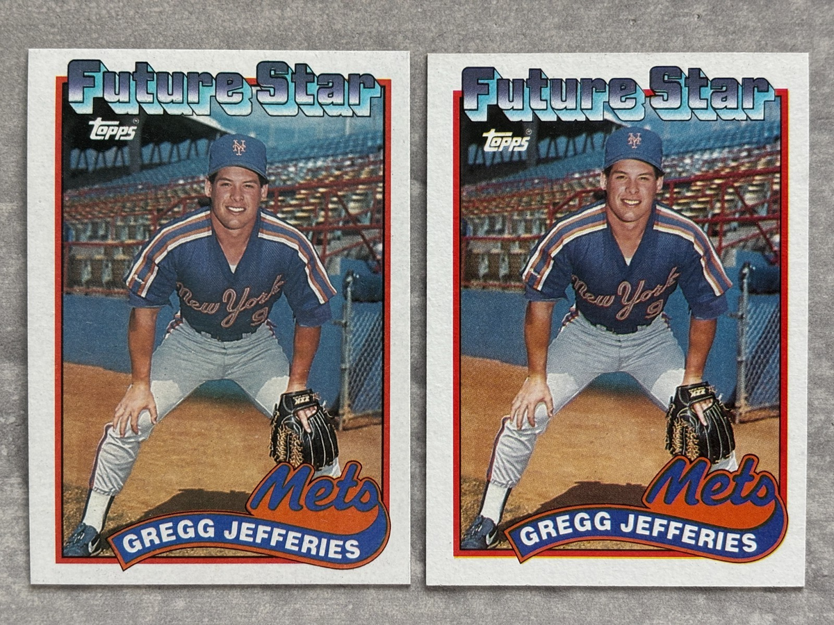 1989 Topps GREGG JEFFERIES Mets 