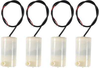 4Pcs DC 3-5V Micro Submersible Mini Water Pump for Aquariums Fish Tank Pond Foun