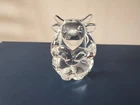 Steuben Glass Bull hand cooler- paper weight # 5524   419/ 2000 LE