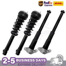 4PCS Front Rear Shock Struts Assys w/CVD Active For Range Rover Velar L560 17-21