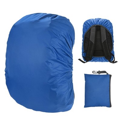 Waterproof Backpack Rain Cover, 15L-25L Backpack Cover [Sapphire Blue]