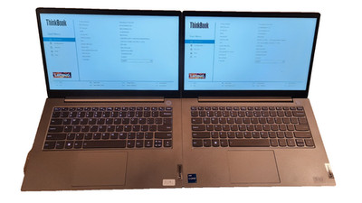 2x Lot Lenovo ThinkBook 14 G4 IAP 14'' 10-Core i7-1255U 8GB DDR4 No SSD Laptops